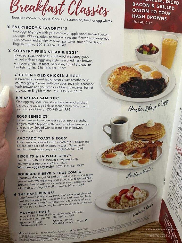 Country Kitchen - Fresno, CA menu_pic