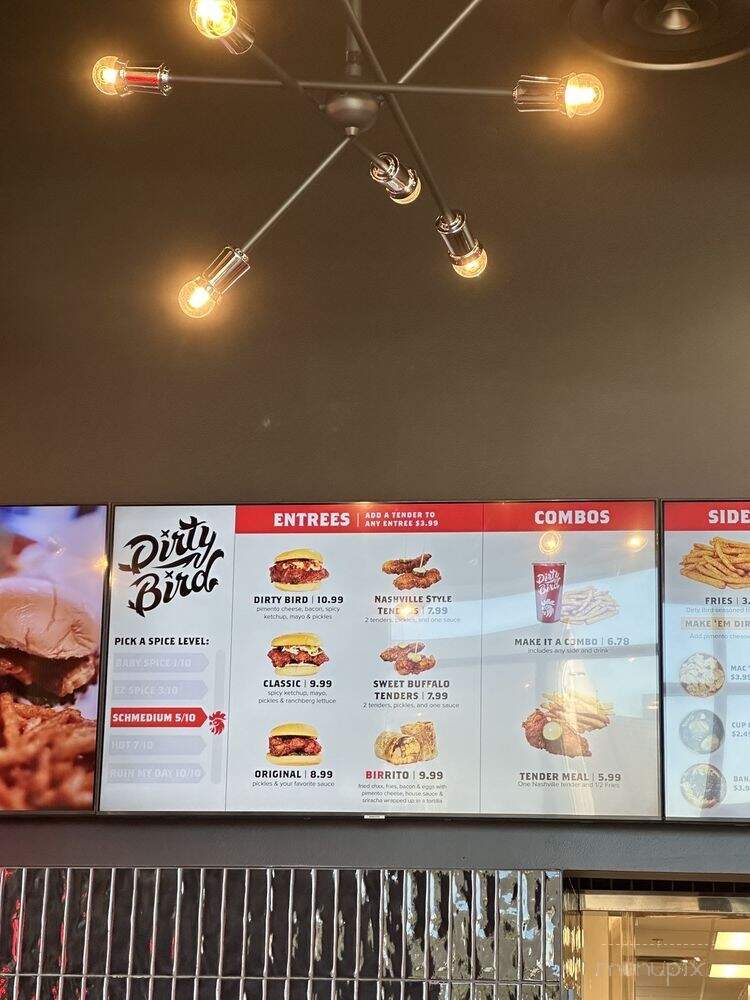 Dirty Bird - Pleasant Grove, UT menu_pic