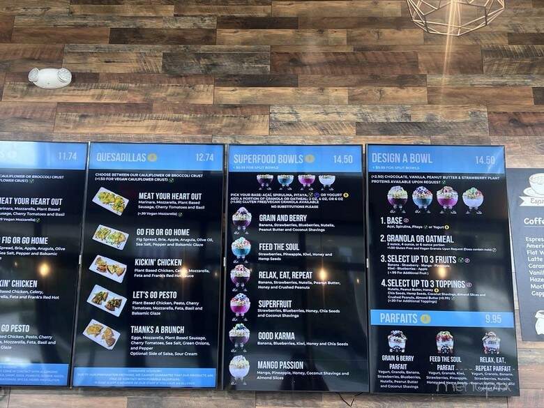 Grain & Berry - Fort Lauderdale, FL menu_pic