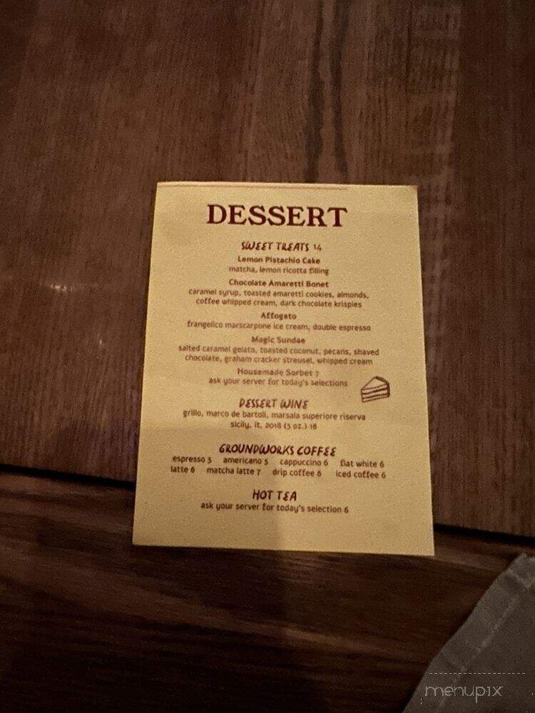 Prima Donna - Culver City, CA menu_pic