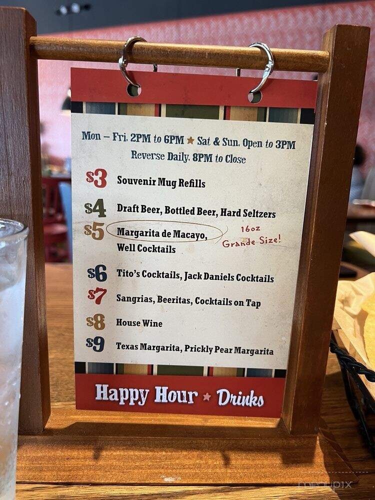Macayos - Queen Creek, AZ menu_pic