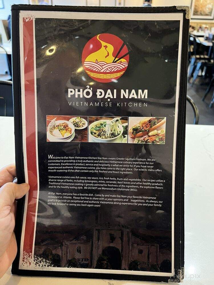 Pho Dai Nam - Duluth, GA menu_pic