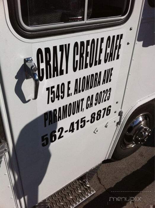 Crazy Creole Cafe - Long Beach, CA menu_pic