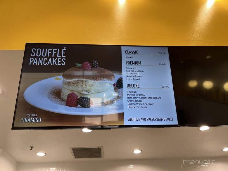 Fluffy Fluffy Dessert Cafe - Tustin, CA menu_pic