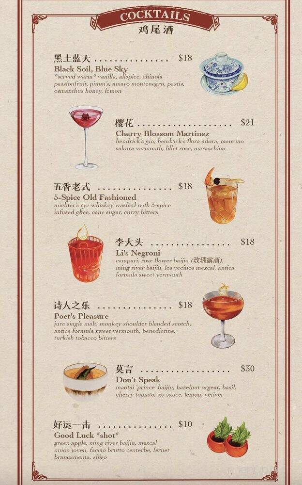 Red Sorghum - New York, NY menu_pic