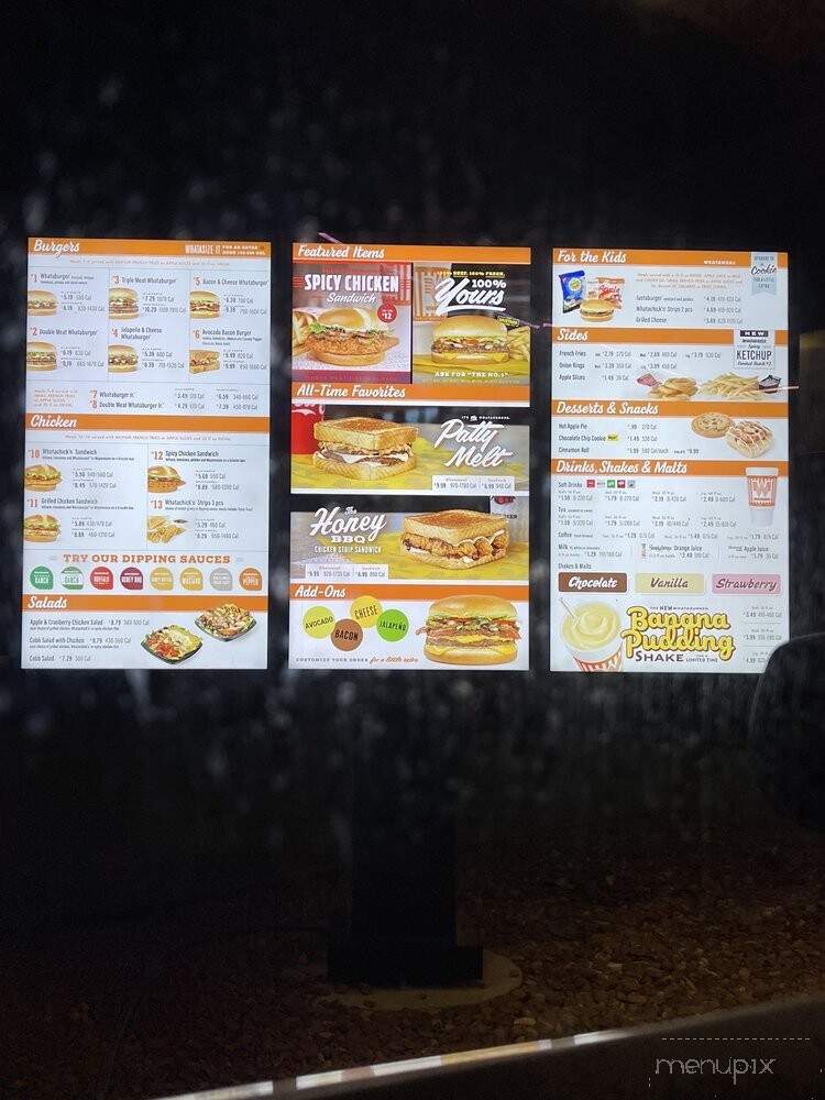 Whataburger - Southhaven, MS menu_pic
