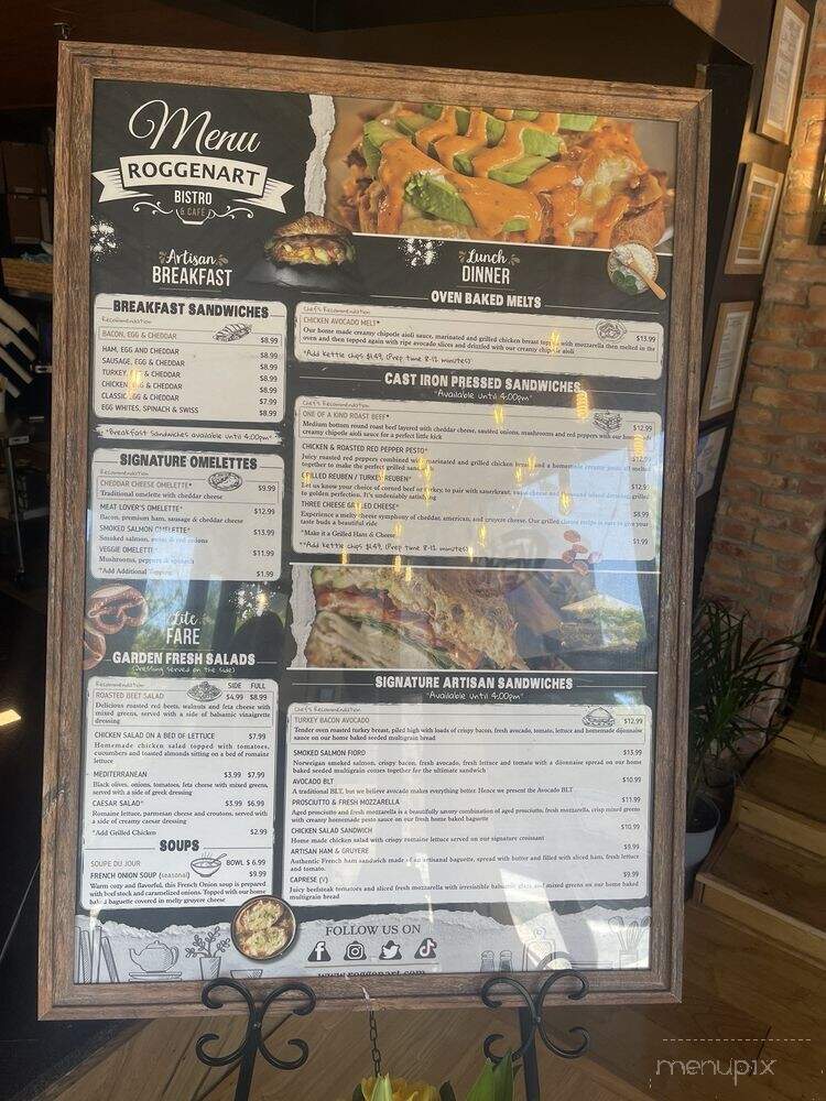 Roggenart - Towson, MD menu_pic