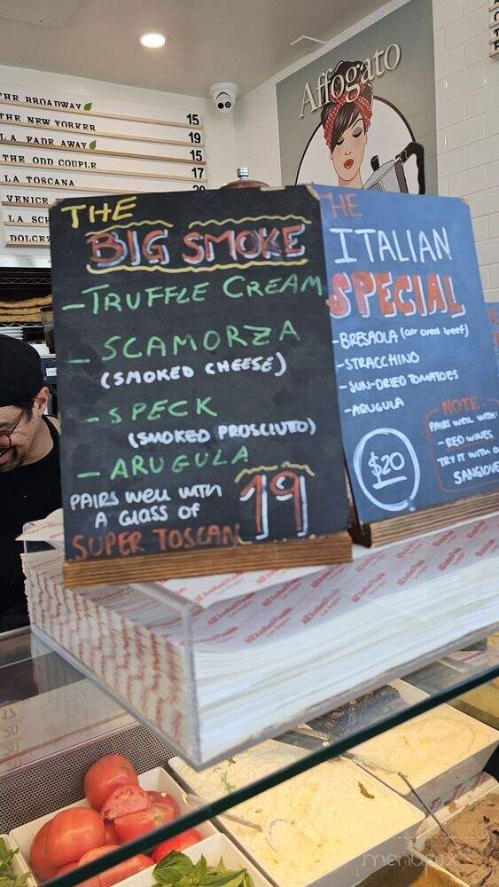 All'Antico Vinaio - Los Angeles, CA menu_pic