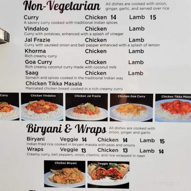 Punjabi Sundew - Aloha, OR menu_pic