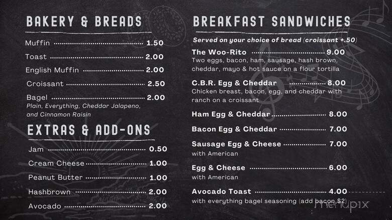 Dan's Rockin' Cafe - Worcester, MA menu_pic