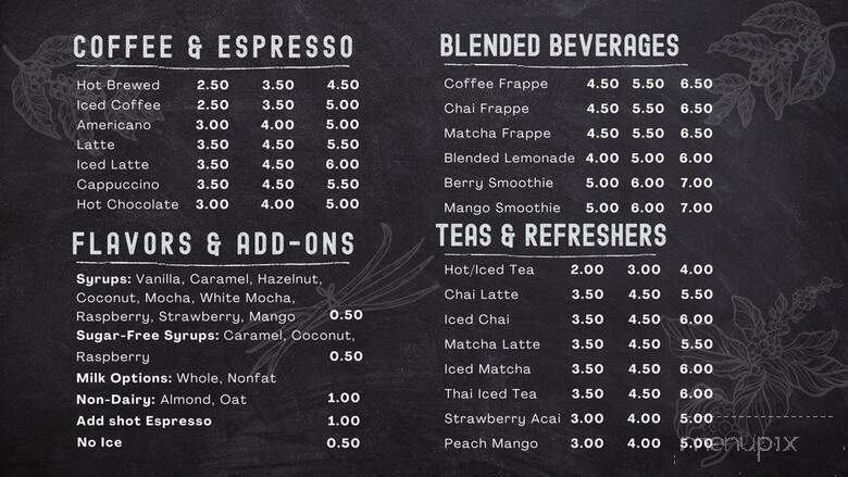 Dan's Rockin' Cafe - Worcester, MA menu_pic