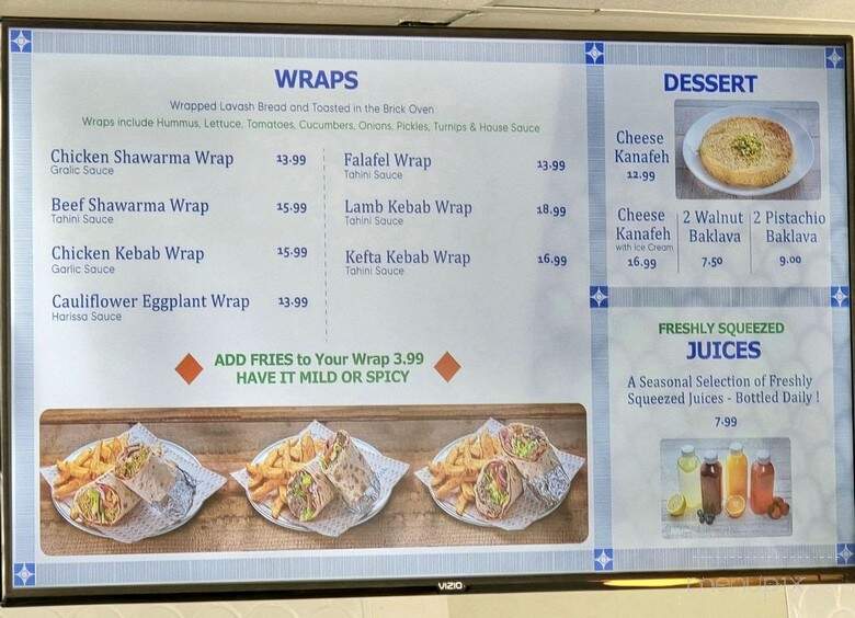 Manakish Oven & Grill - San Jose, CA menu_pic
