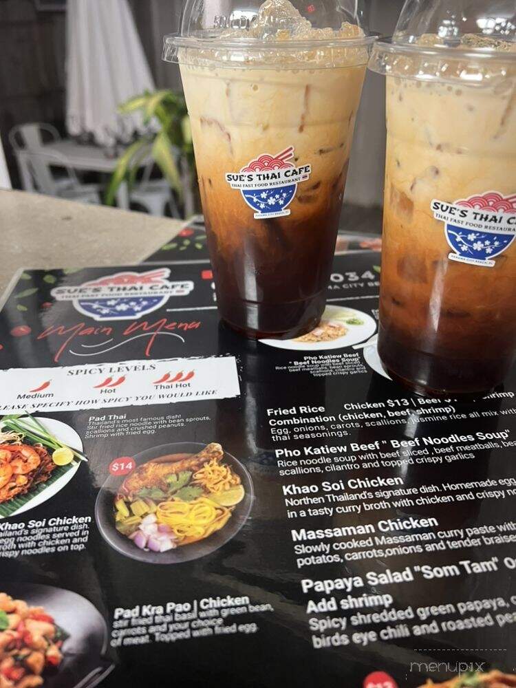 Sue's Thai Cafe - Panama City, FL menu_pic