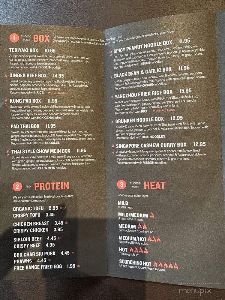 Noodlebox - Vaughan, ON menu_pic