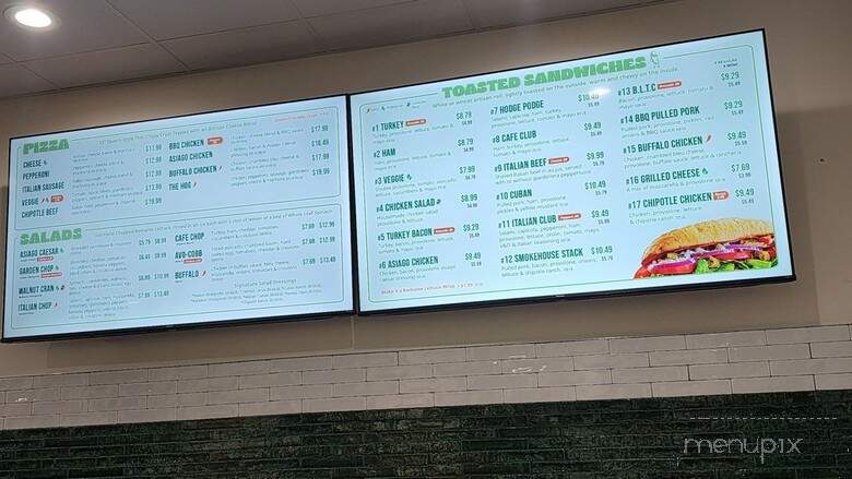 Pickleman's Gourmet Cafe - McKinney, TX menu_pic