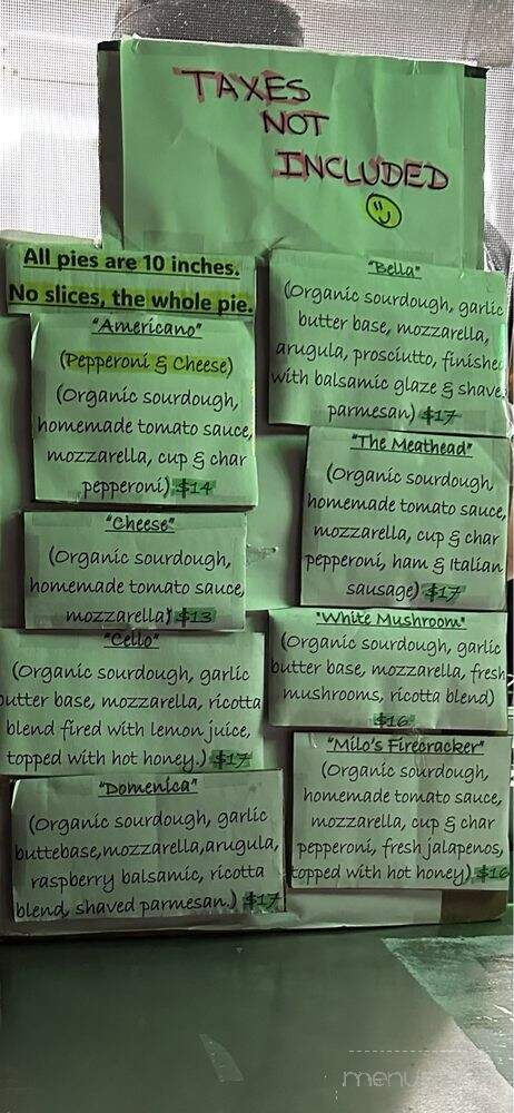 Nunzi's Wood-Fired Cuisine - Melbourne, FL menu_pic