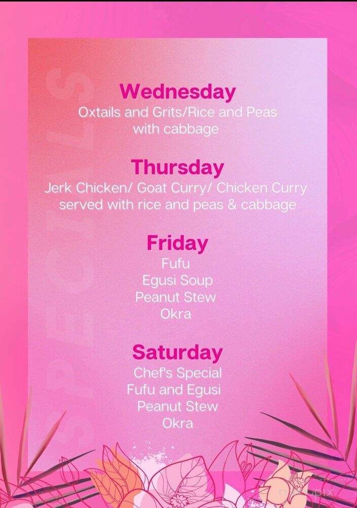 Niema's Cookery Corner - Shreveport, LA menu_pic