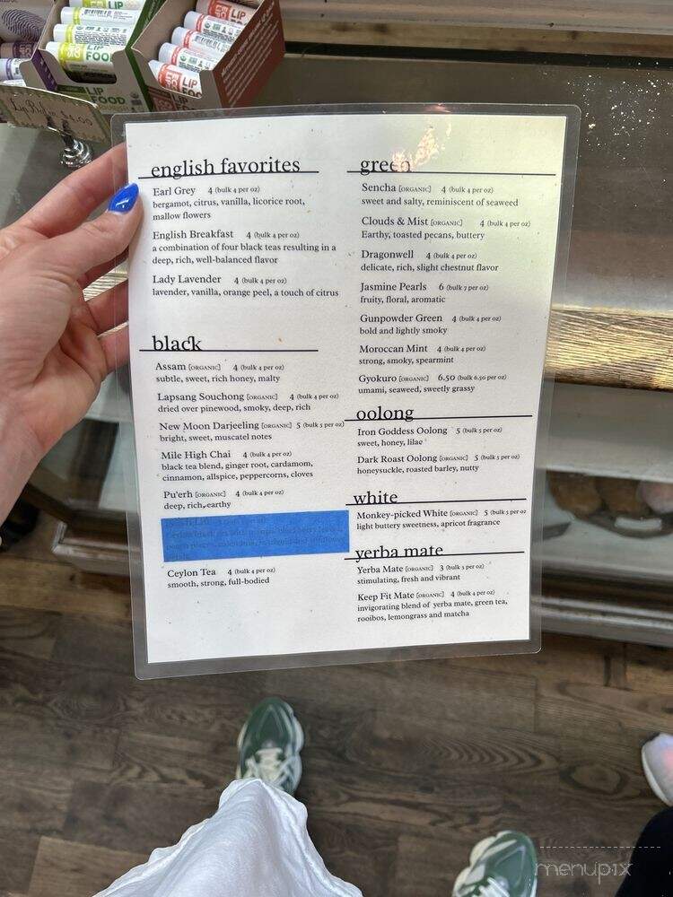 The Cookery At Myrtle Hill - Denver, CO menu_pic