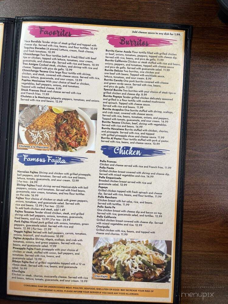 Tienda La Chiquita - Mount Sterling, KY menu_pic
