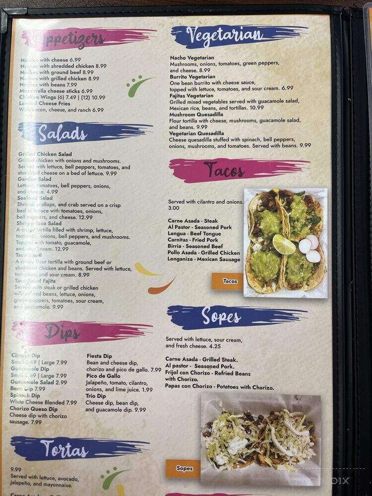 Tienda La Chiquita - Mount Sterling, KY menu_pic
