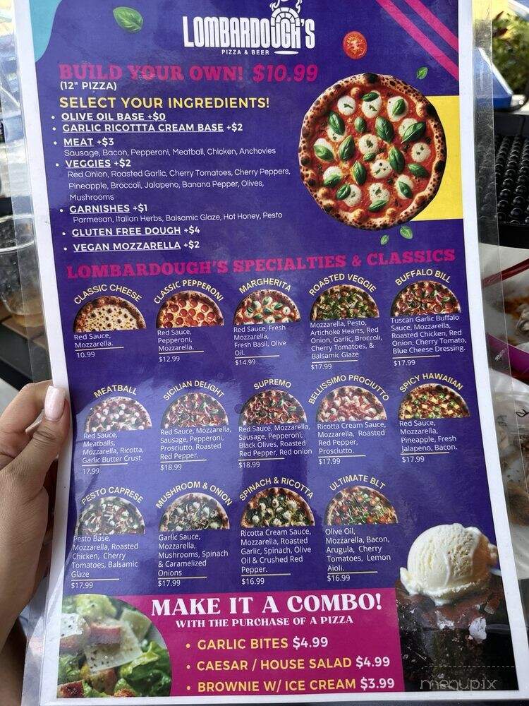 Lombardough's Pizza & Beer - Fort Myers, FL menu_pic