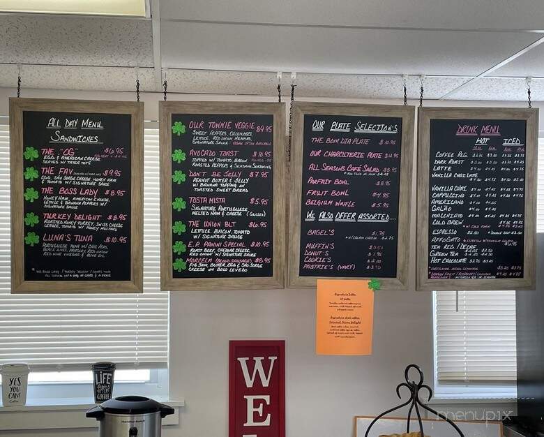 All Seasons Cafe - East Providence, RI menu_pic