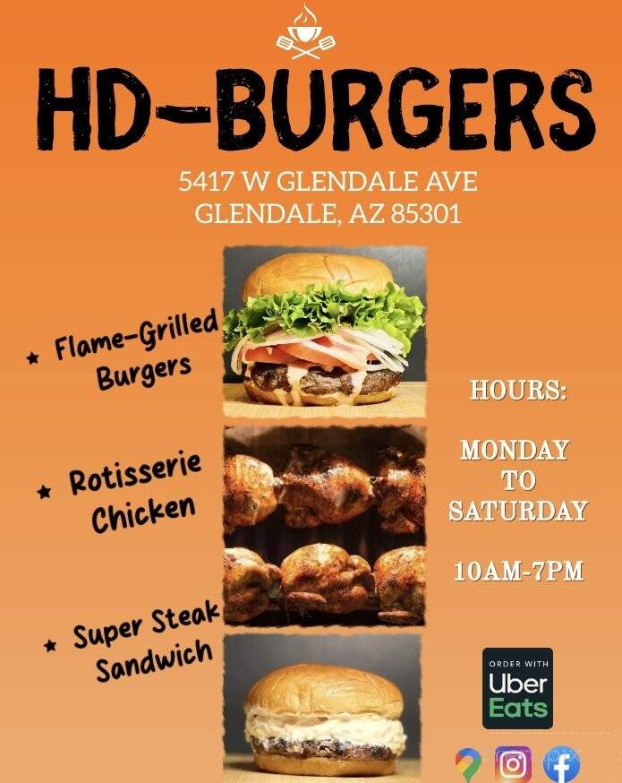 H-D Burgers - Glendale, AZ menu_pic