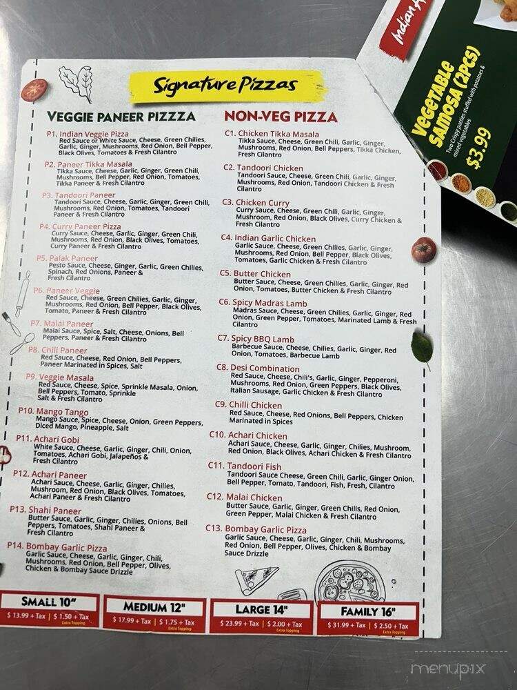 Velly Pizza - Yuba City, CA menu_pic