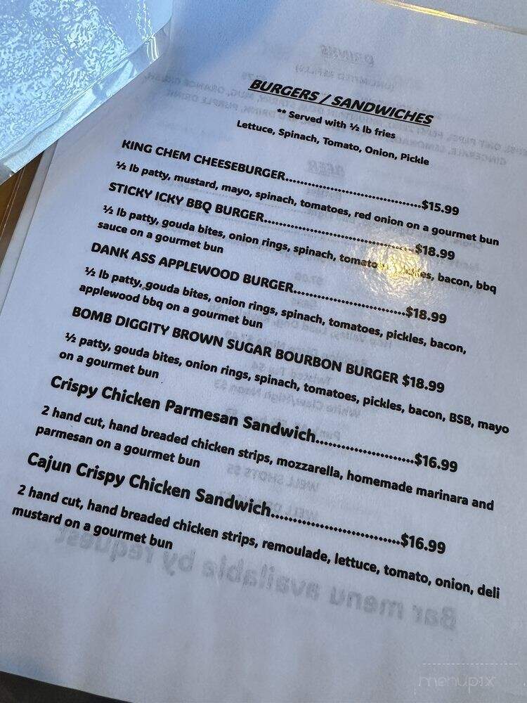 Wing King - Reno, NV menu_pic