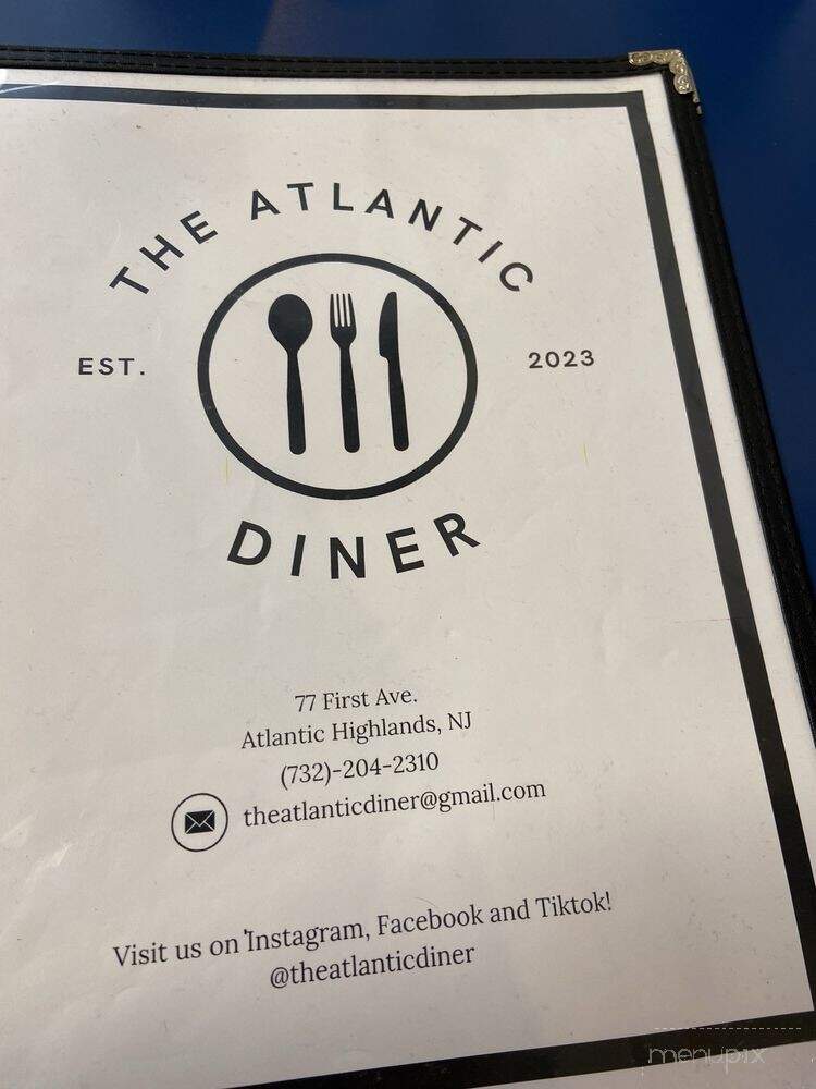 The Atlantic Diner - Atlantic Highlands, NJ menu_pic