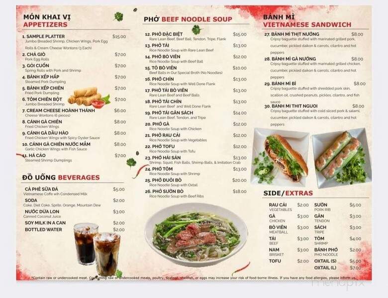 126 Bakery Banh Mi & More - Blaine, MN menu_pic