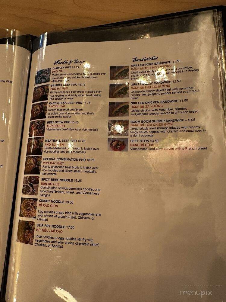 Eurasian Bistro - Pensacola, FL menu_pic