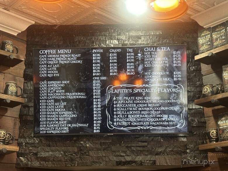 Pirate King Coffee - New Orleans, LA menu_pic