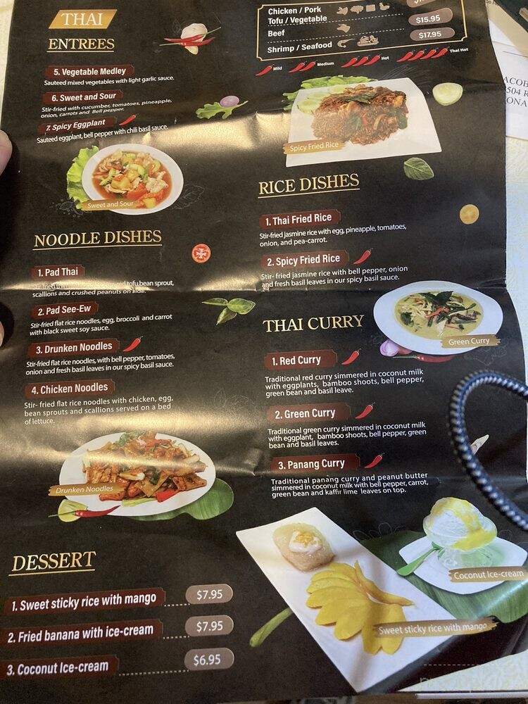 Sunflower - Colonial Beach, VA menu_pic