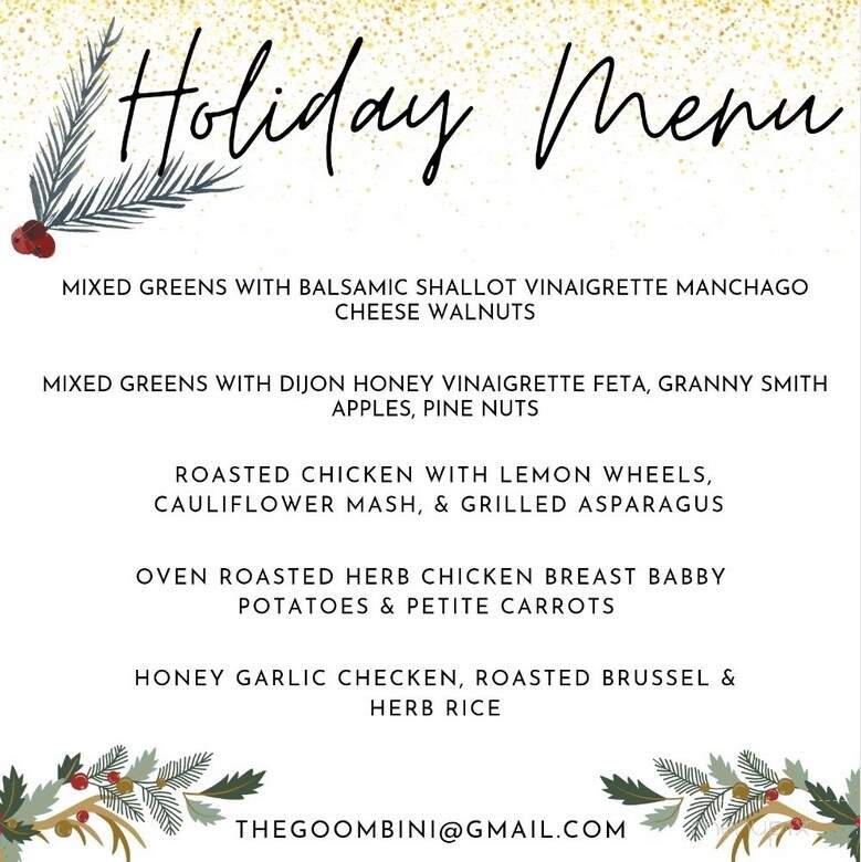 Goombini Catering - Saugus, CA menu_pic
