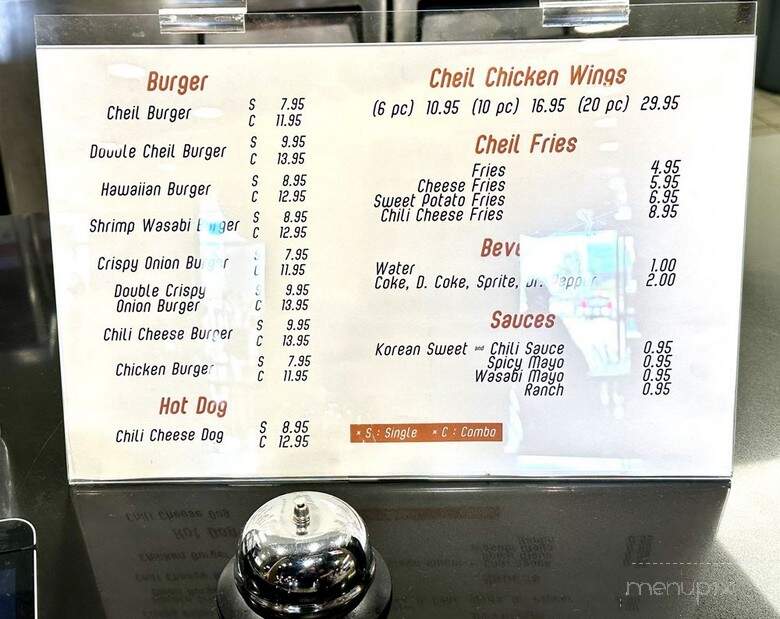 Cheil Bur Go - San Diego, CA menu_pic