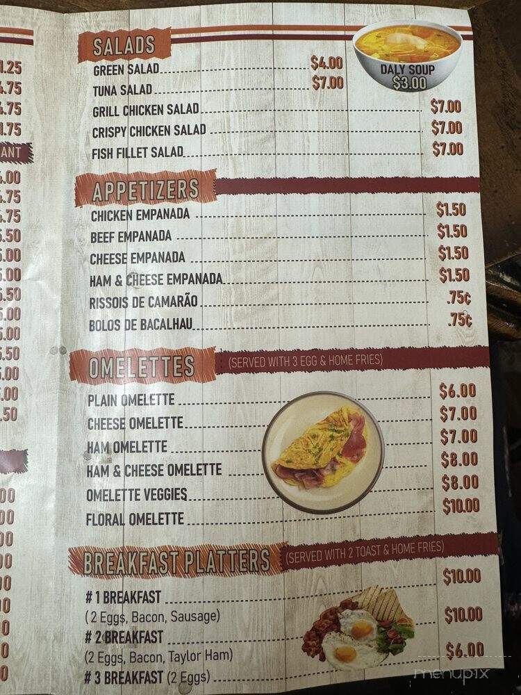 Floral Cafe - Elizabeth, NJ menu_pic