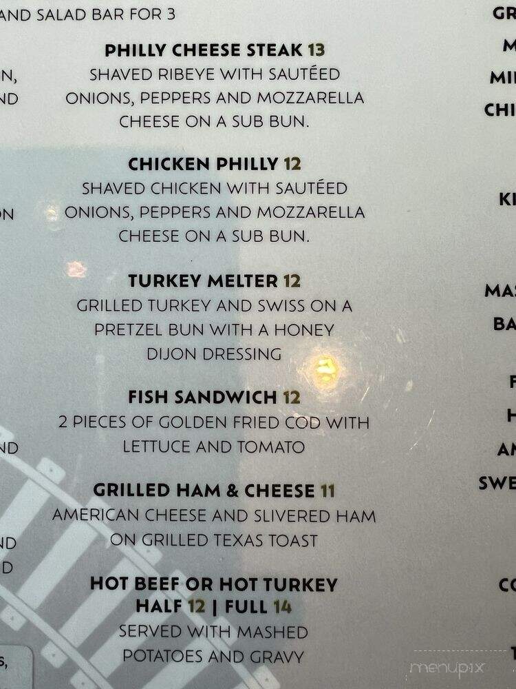 Alex's Railside Resturant - Midland, MI menu_pic