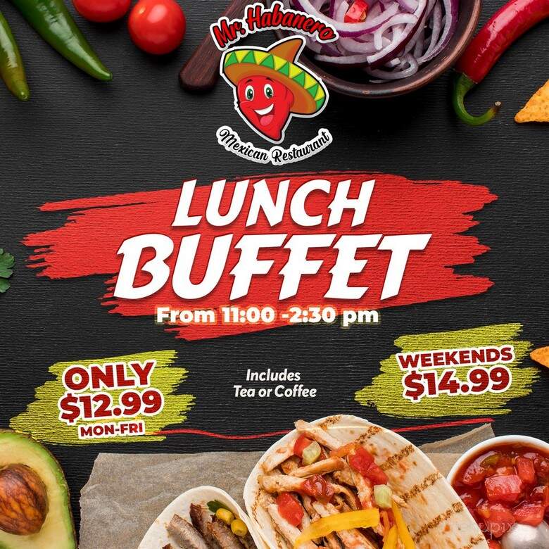 Mr Habanero - Williamston, SC menu_pic