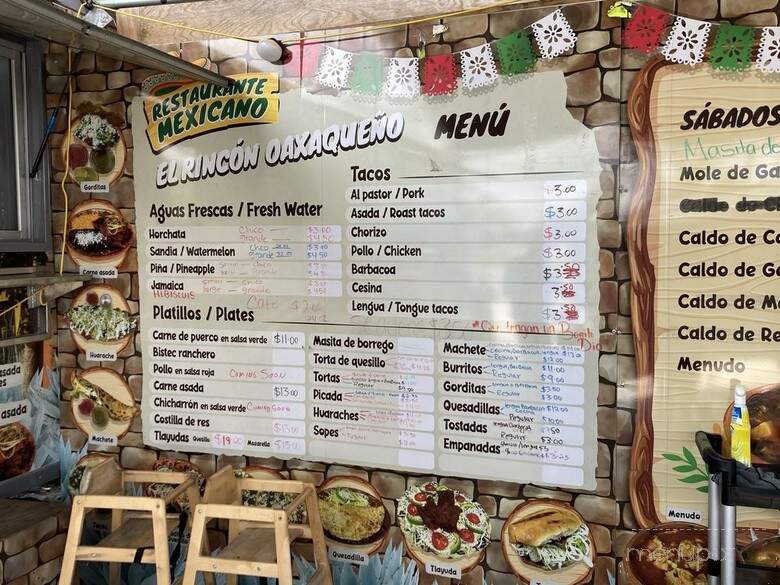 Tienda Mexicana y Restaurant El Rincon Oaxaqueno - Gibsonton, FL menu_pic