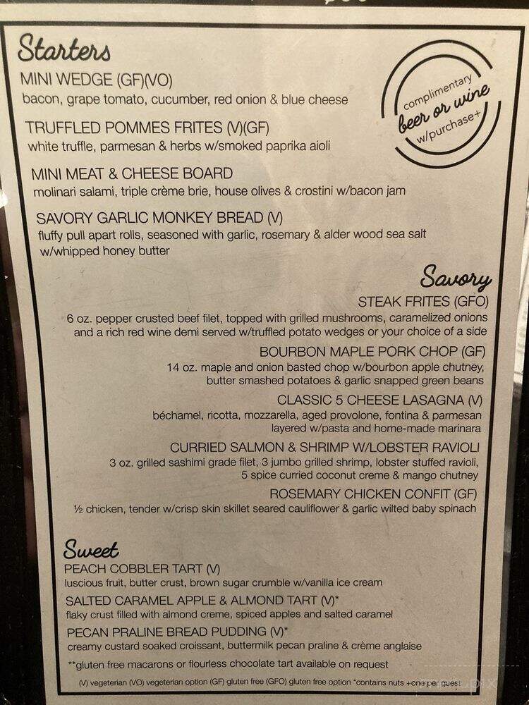 Salt & Sugar - Houston, TX menu_pic