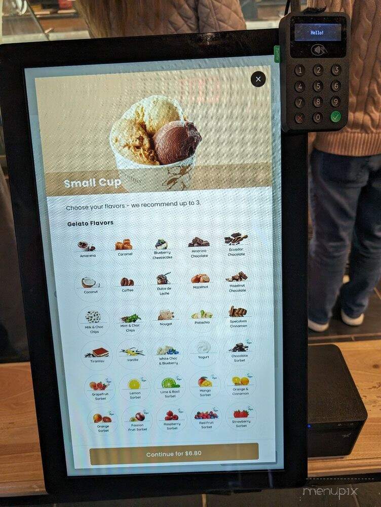 Amorino Gelato - New York, NY menu_pic