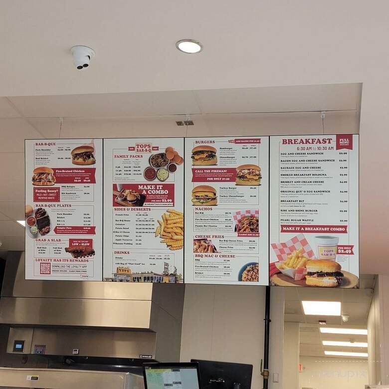 Tops Bar-B-Q - Memphis, TN menu_pic