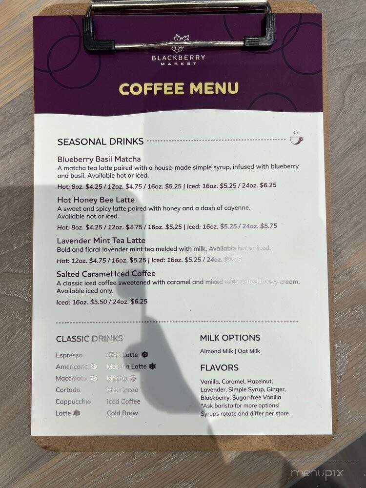 Blackberry Market - Oak Brook, IL menu_pic