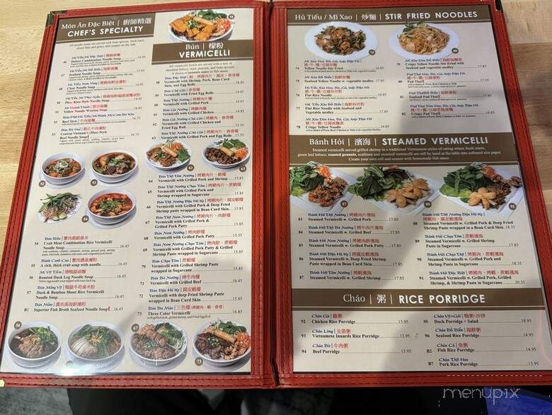 Pho 89 - Brockton, MA menu_pic