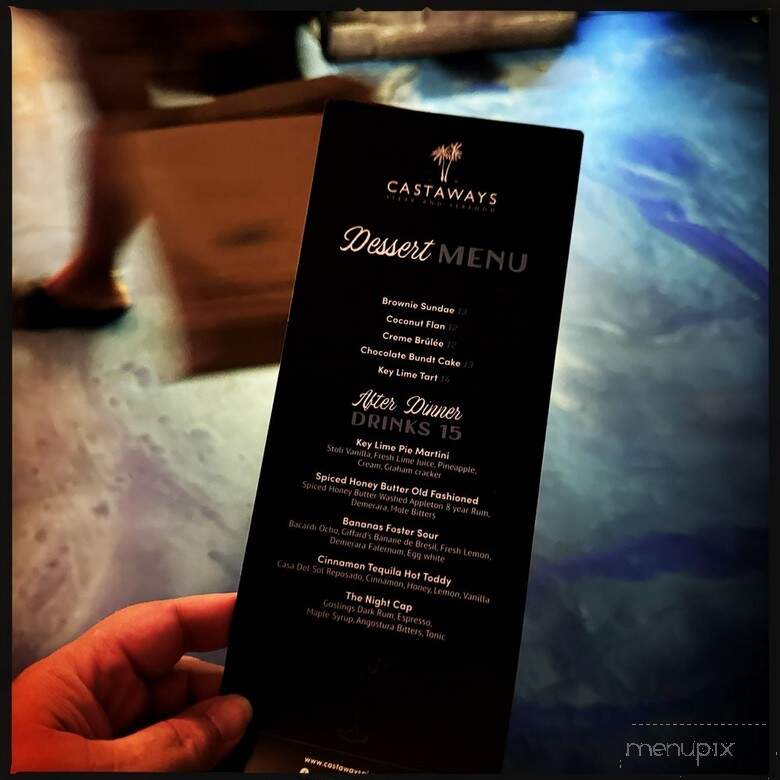 Castaways - Port Jefferson, NY menu_pic
