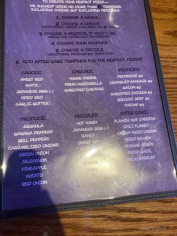 Izakaya - Beavercreek, OH menu_pic