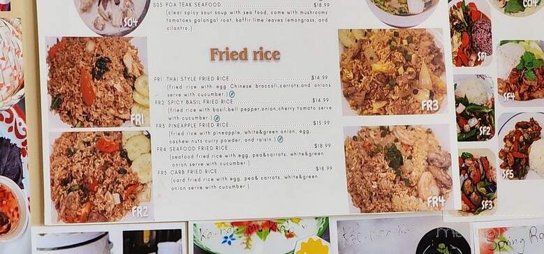 Mae Sai Thai Food - Temecula, CA menu_pic