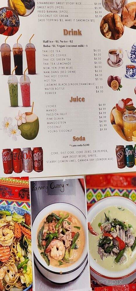 Mae Sai Thai Food - Temecula, CA menu_pic