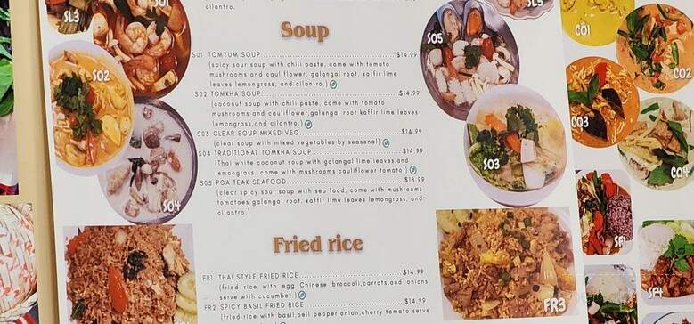 Mae Sai Thai Food - Temecula, CA menu_pic